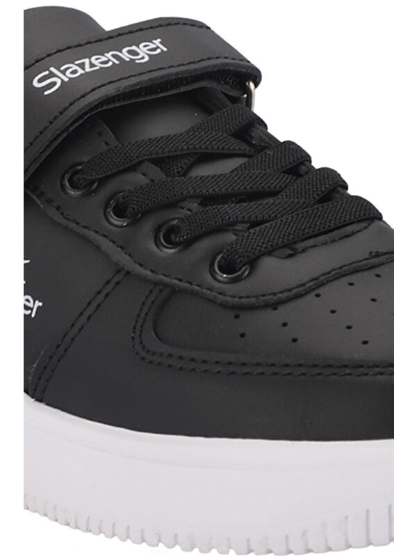 PASCHAL I Unisex Çocuk Cırt Cırtlı Siyah / Beyaz Günlük Spor Ayakkabısı - Görsel 5