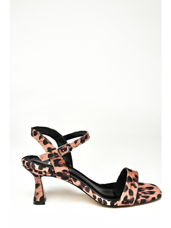 U5695199 Taba Kadın Topuklu Ayakkabı - Görsel 3