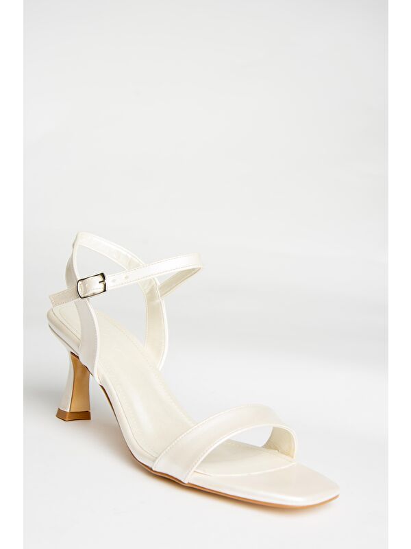 U5695199 Sedef Kadın Topuklu Ayakkabı - Görsel 4