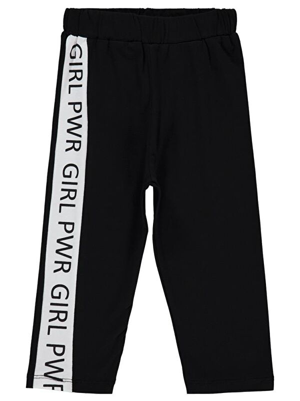 Civil Girls Grl Pwr Baskılı 10-13 Yaş Tayt