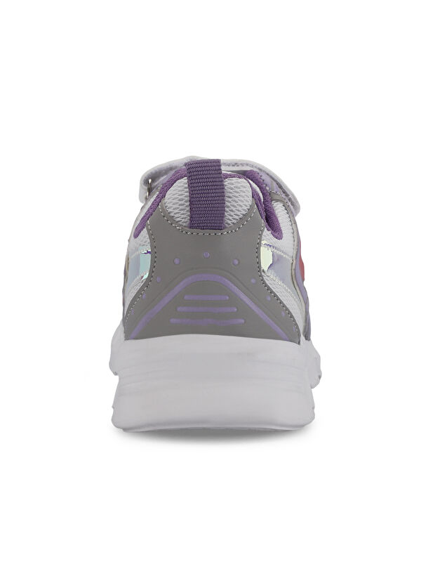 KENDALL Unisex Çocuk Cırt Cırtlı Gri / Fuşya Günlük Spor Ayakkabısı - Görsel 7