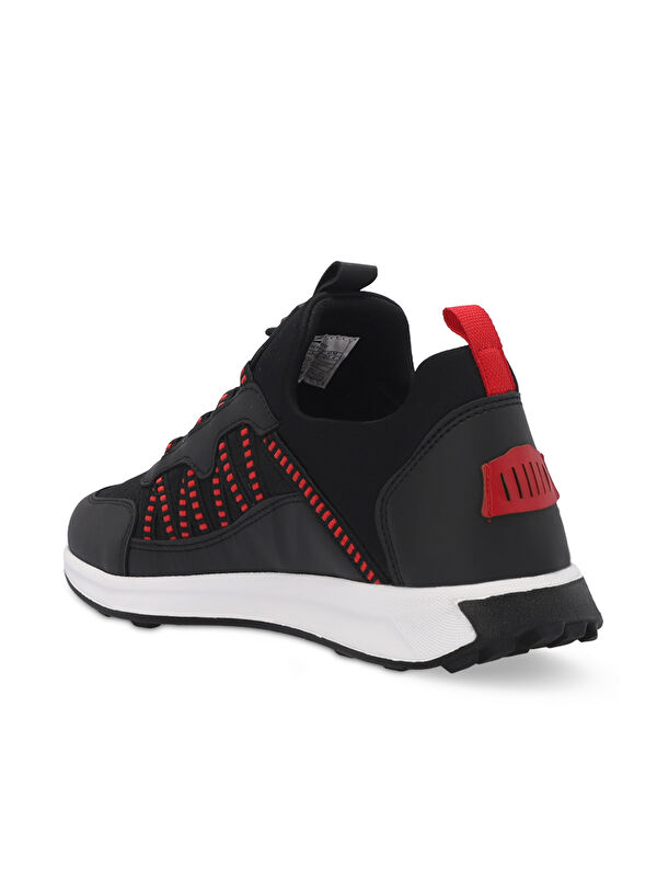 TITAN I Erkek Siyah / Kırmızı Günlük Spor Ayakkabısı - Görsel 4