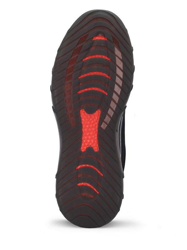 Erkek Sneaker Ayakkabı Siyah / Kırmızı - Görsel 8