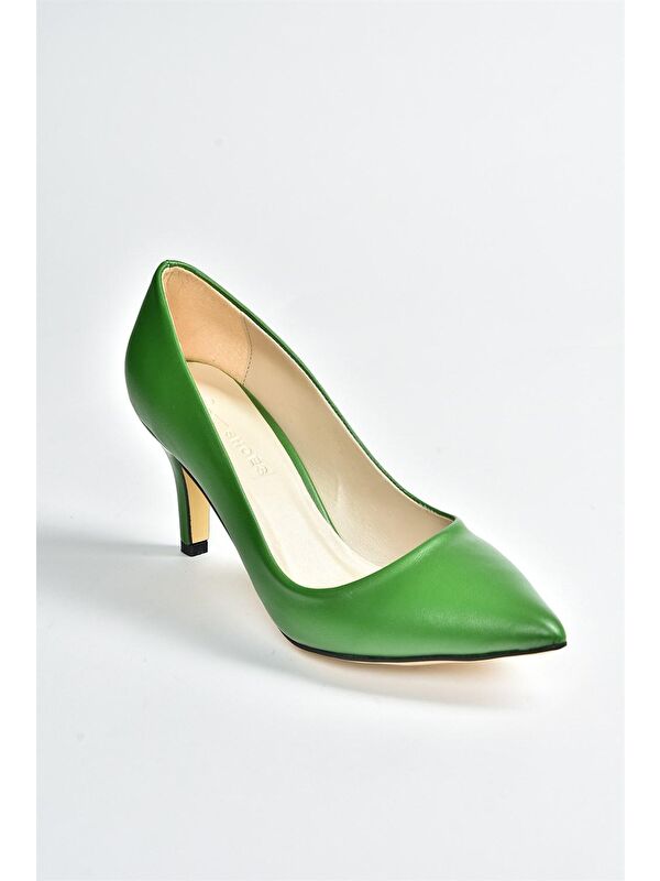 L253970009 Yeşil Kadın Ayakkabı - Görsel 6