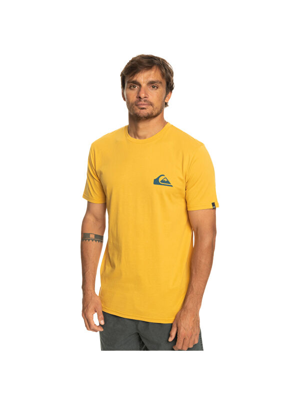 Quiksilver Mwminilogo Erkek Sarı Tişört