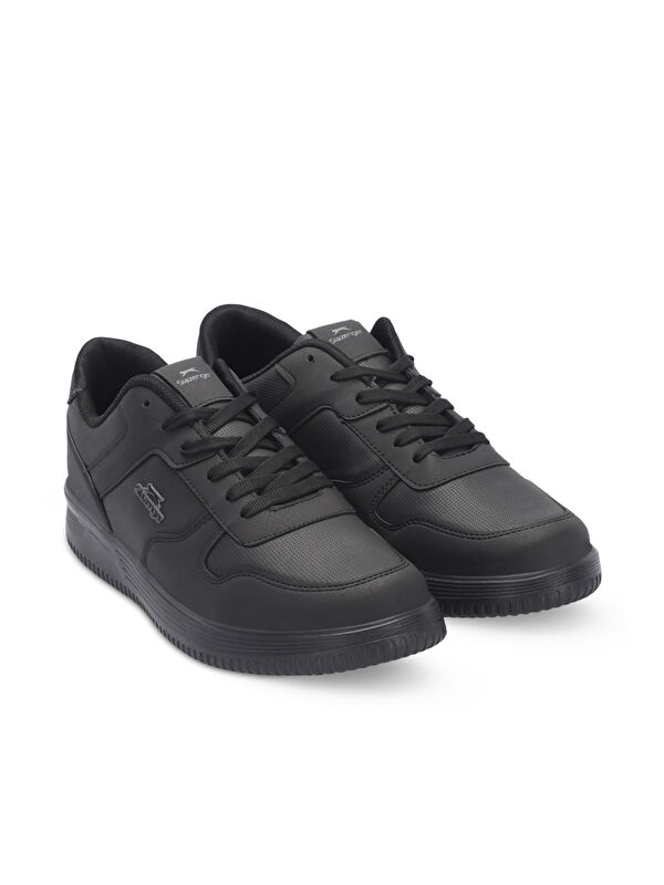 ELIORA I Büyük Beden Erkek Siyah / Siyah Günlük Spor Ayakkabısı - Görsel 3