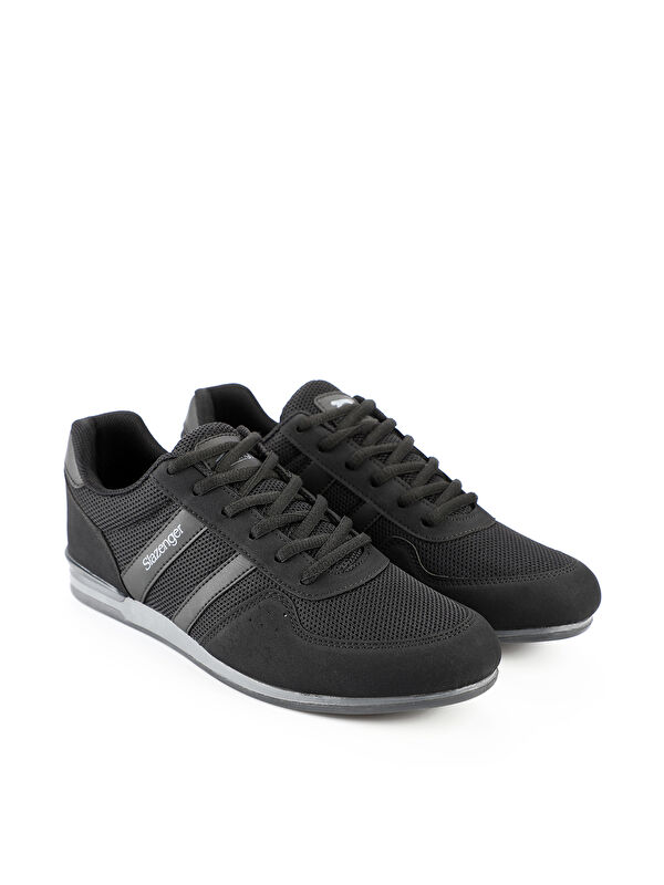 OMEGA IN Erkek Siyah / Siyah Günlük Spor Ayakkabısı - Görsel 3