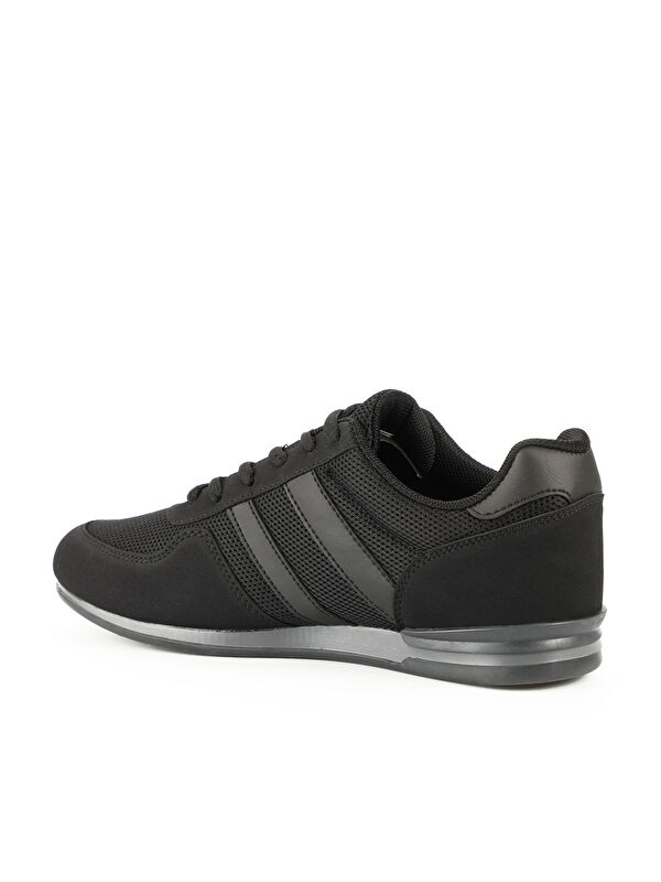 OMEGA IN Erkek Siyah / Siyah Günlük Spor Ayakkabısı - Görsel 4