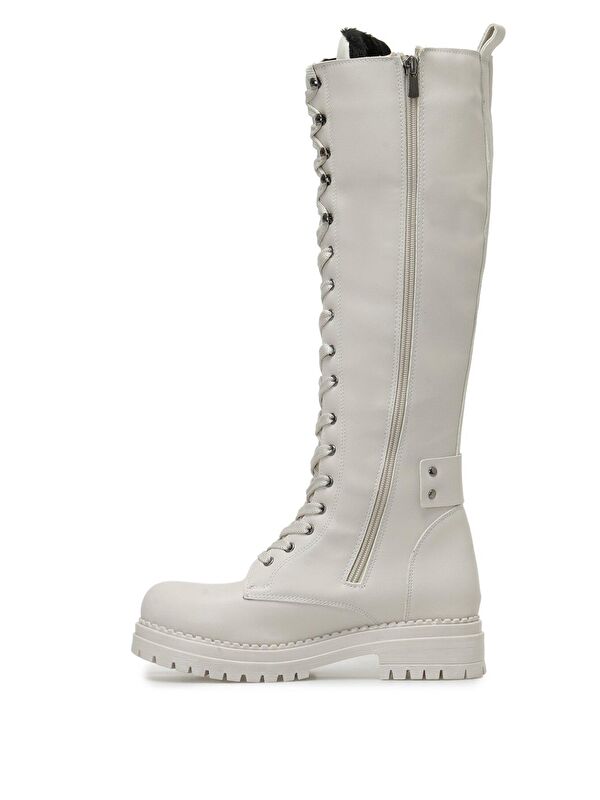 JONA 3PR Bej Kadın Çizme - Görsel 4