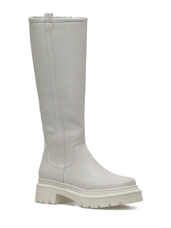 HONYA 3PR Bej Kadın Çizme - Görsel 3