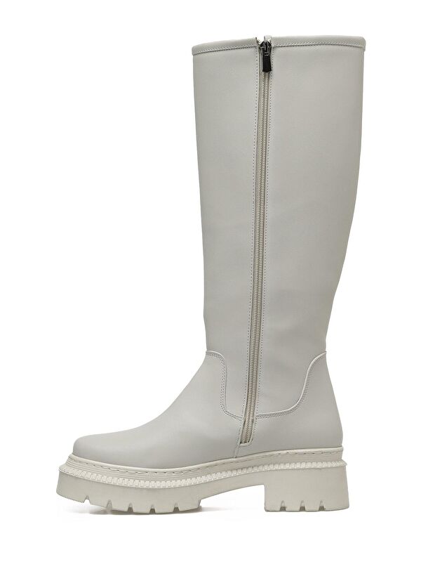 HONYA 3PR Bej Kadın Çizme - Görsel 4