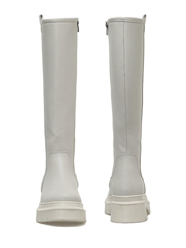 HONYA 3PR Bej Kadın Çizme - Görsel 5