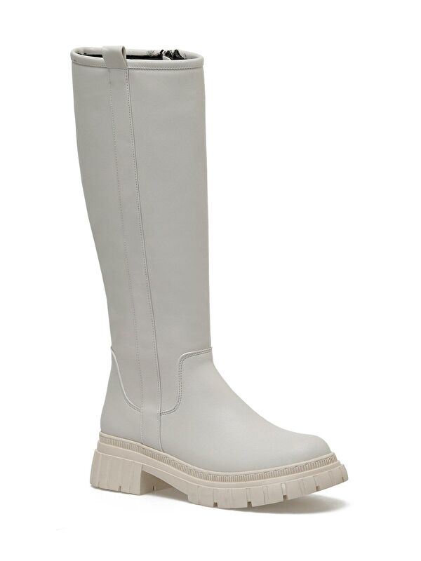 ELLICA 3PR Bej Kadın Çizme - Görsel 3