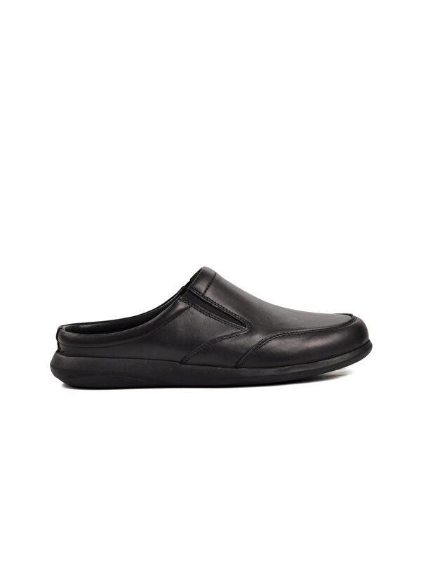 Sekurlet 1372 Hakiki Deri Siyah Erkek Günlük Ayakkabı - Görsel 2