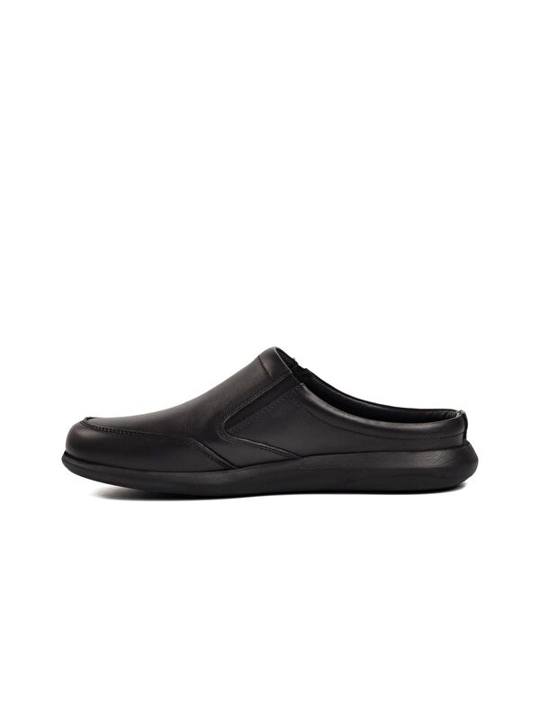 Sekurlet 1372 Hakiki Deri Siyah Erkek Günlük Ayakkabı - Görsel 3