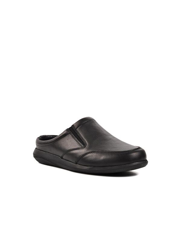 Sekurlet 1372 Hakiki Deri Siyah Erkek Günlük Ayakkabı - Görsel 4