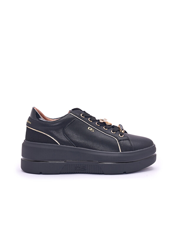 Donna Serena Kadın Sneaker 185722DM VARIANTE 5722DM Nero/Platino