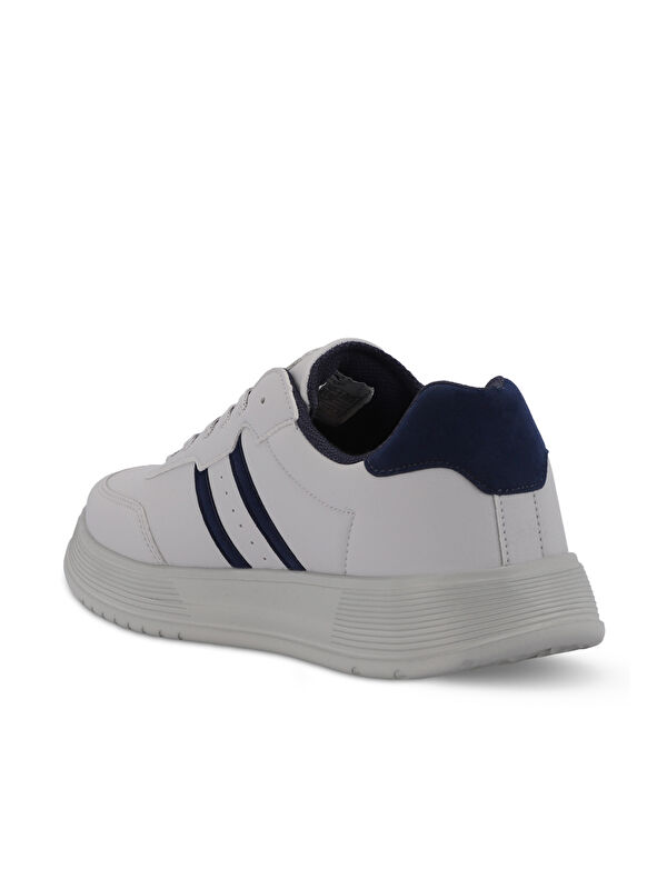 ZIPPER I Erkek Gri / Lacivert Günlük Spor Ayakkabısı - Görsel 4