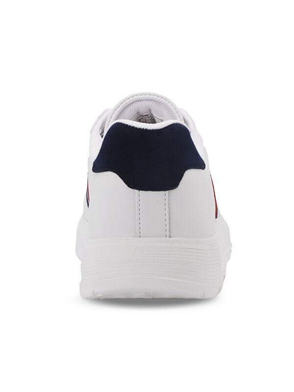 ZIPPER I Erkek Beyaz / Lacivert / Kırmızı Günlük Spor Ayakkabısı - Görsel 7
