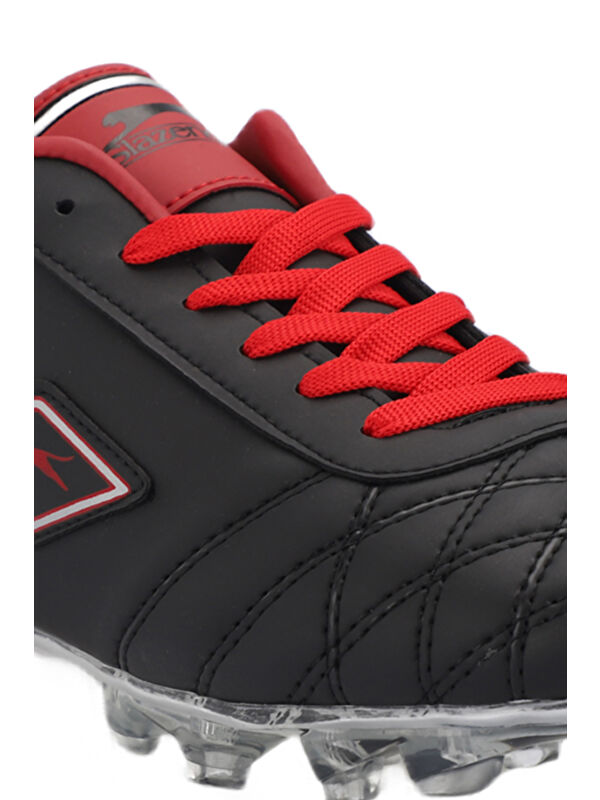 HUGO KR Erkek Halı Saha Siyah / Kırmızı Futbol Ayakkabısı - Görsel 5