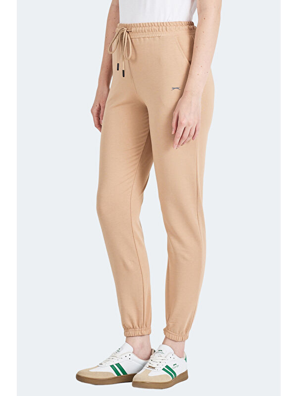 SLAZENGER ICERON I Kadın Bej Eşofman Altı