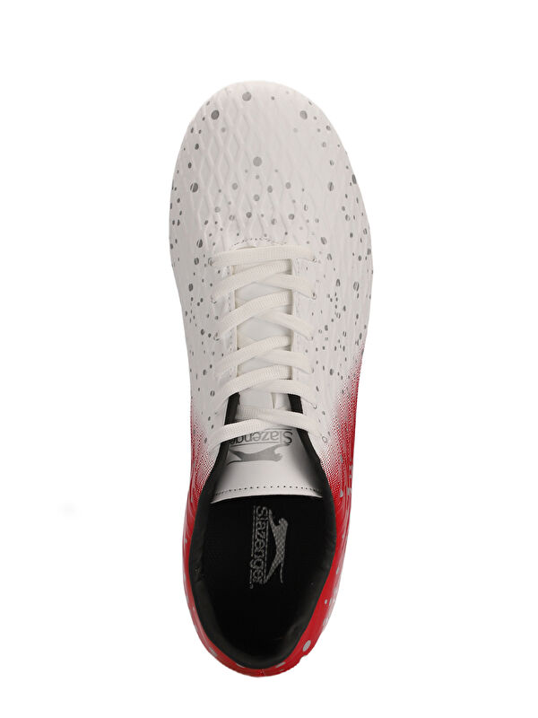 HANIA KRP Erkek Çocuk Halı Saha Beyaz / Kırmızı Futbol Ayakkabısı - Görsel 6