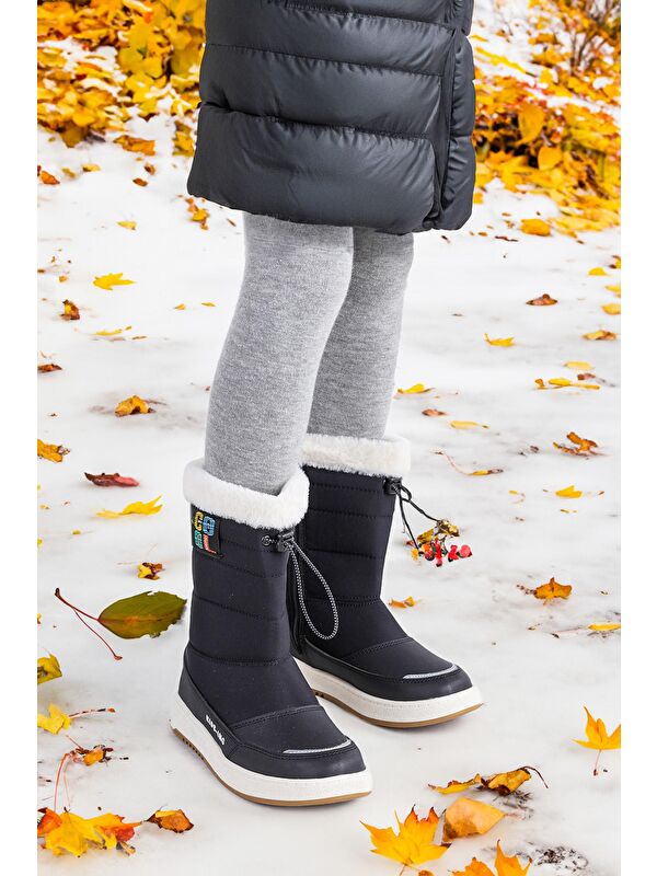 Havana Fermuarlı Günlük Kız Çocuk Kar Botu - Görsel 4