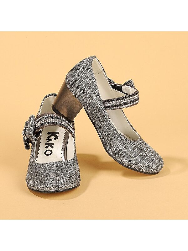 Cameli Çupra Günlük Kız Çocuk 4 Cm Topuklu Abiye Ayakkabı - Görsel 3