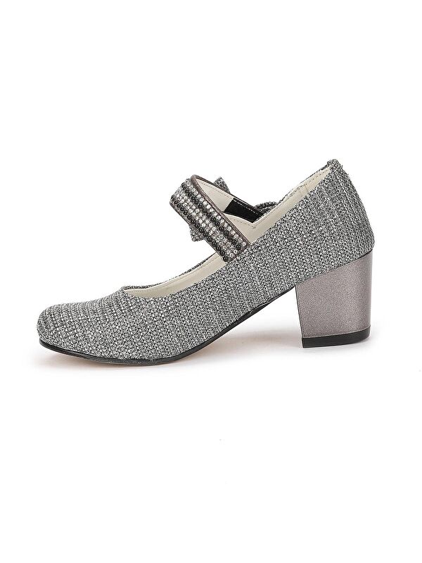 Cameli Çupra Günlük Kız Çocuk 4 Cm Topuklu Abiye Ayakkabı - Görsel 6