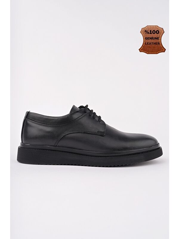 Mercal Erkek Günlük Klasik Hakiki Deri Casual Ayakkabı - Görsel 2