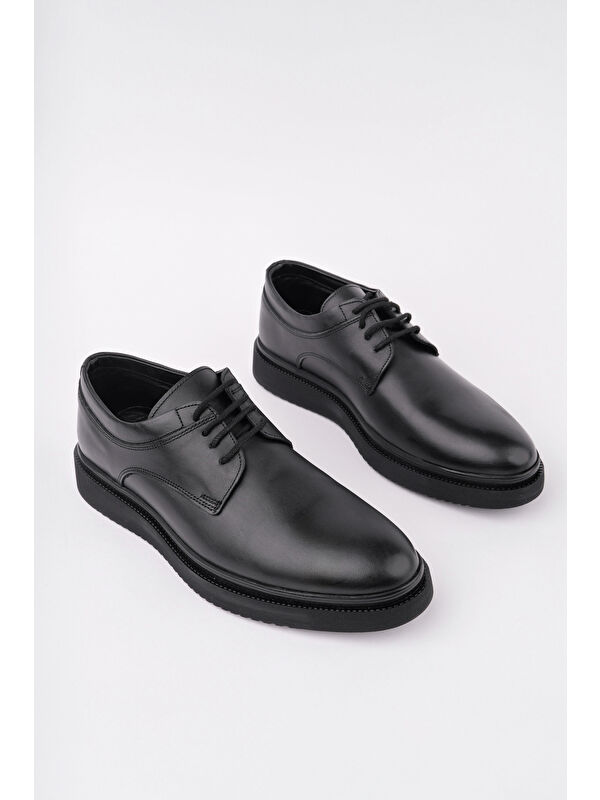 Mercal Erkek Günlük Klasik Hakiki Deri Casual Ayakkabı - Görsel 4