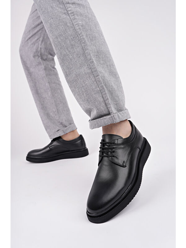 Mercal Erkek Günlük Klasik Hakiki Deri Casual Ayakkabı - Görsel 6