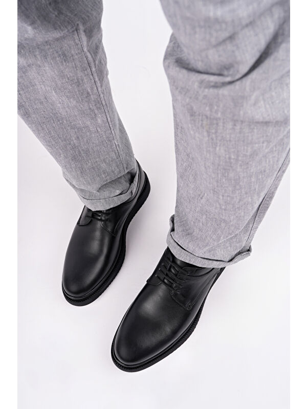 Mercal Erkek Günlük Klasik Hakiki Deri Casual Ayakkabı - Görsel 7