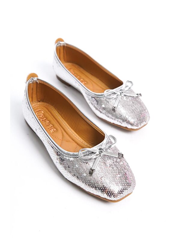 Capone Outfitters Sarı Capone Outfitters Hana Trend Kadın Babet