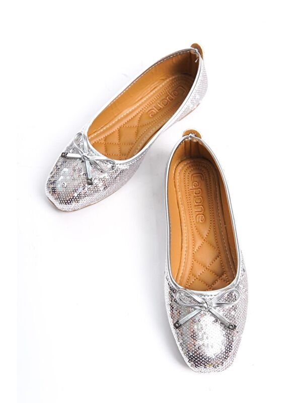 Capone Outfitters Sarı Capone Outfitters Hana Trend Kadın Babet