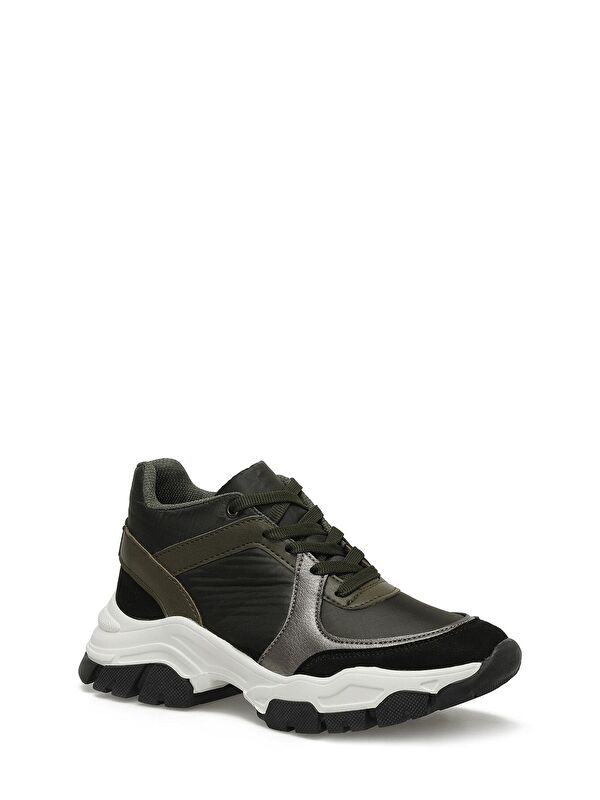 DESSY 3PR Haki Kadın Sneaker - Görsel 3