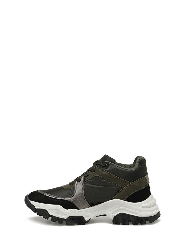 DESSY 3PR Haki Kadın Sneaker - Görsel 4