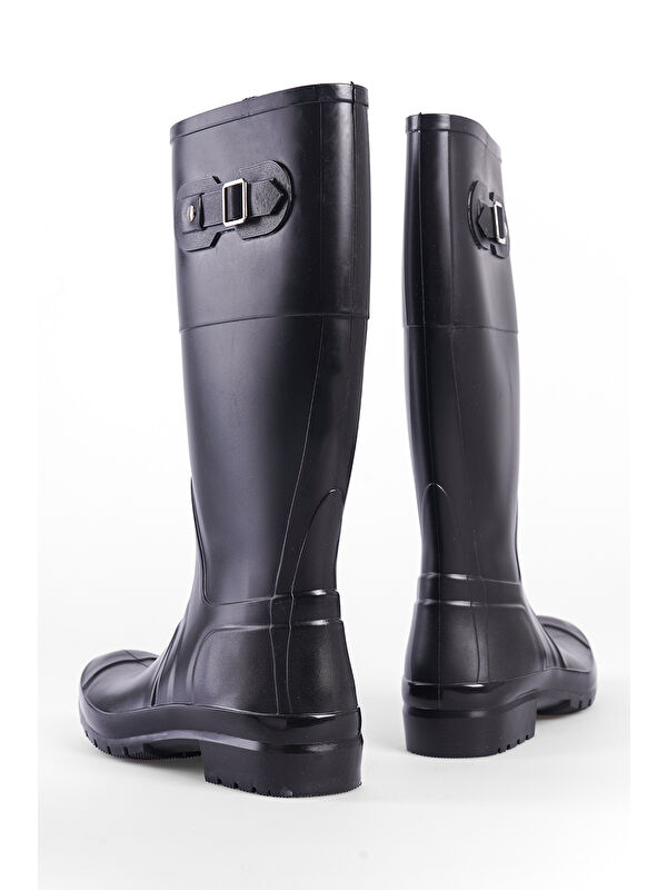 Kadın Siyah Çekmeli Çizme - Görsel 6