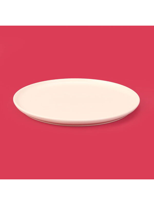 Evidea Kitchen Nordic Servis Tabağı - Krem - 28 cm