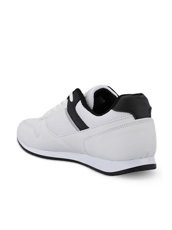 DEEP I Büyük Beden Sneaker Erkek Ayakkabı Beyaz - Görsel 4