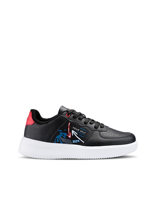 SLAZENGER PAAVO I Sneaker Kadın Ayakkabı Siyah / Kırmızı