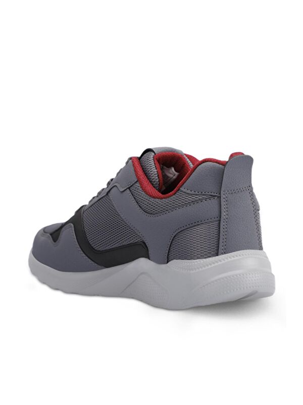 EAGLE I Sneaker Erkek Ayakkabı Koyu Gri - Görsel 4