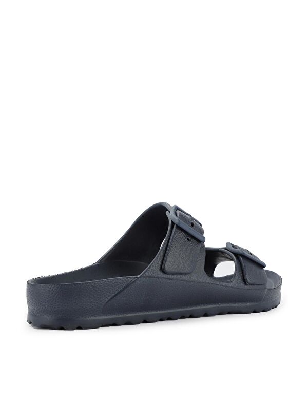 ESM212.Z.001 Kadın Terlik Lacivert - Görsel 4