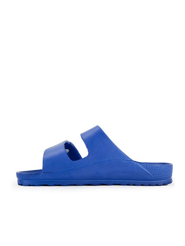 ESM212.Z.001 Kadın Terlik Mavi - Görsel 5