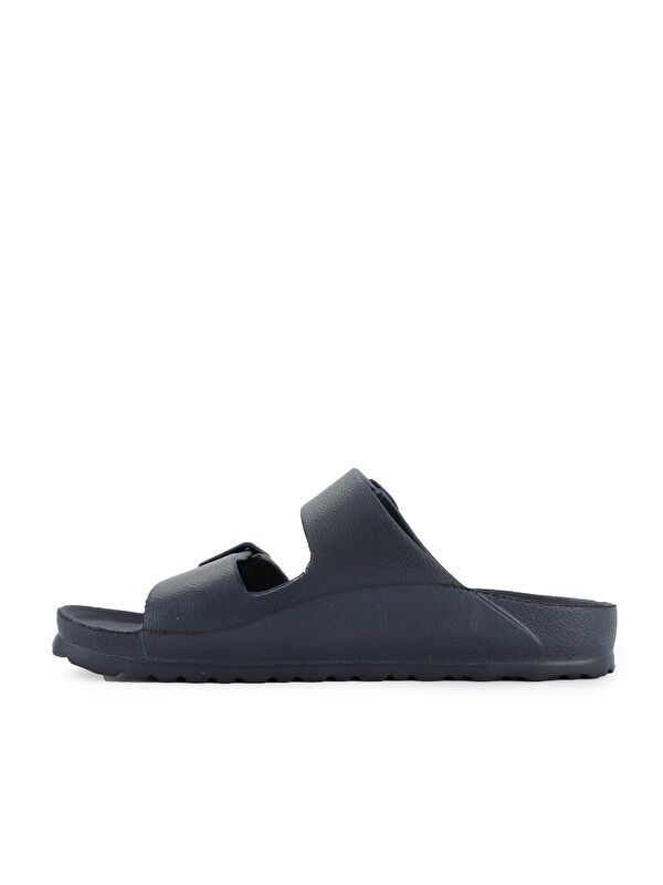 ESM212.Z.001 Kadın Terlik Lacivert - Görsel 5