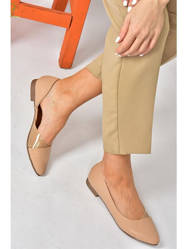 Fox Shoes Yeşil Fox Shoes Günlük Kadın Babet P726143009