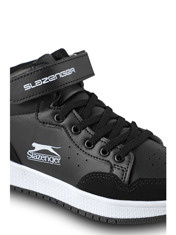 PACE Erkek Çocuk Cırt Cırtlı Siyah / Beyaz Günlük Spor Ayakkabısı - Görsel 5