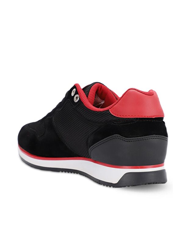 ORGANIZE I Sneaker Erkek Ayakkabı Siyah / Kırmızı - Görsel 4