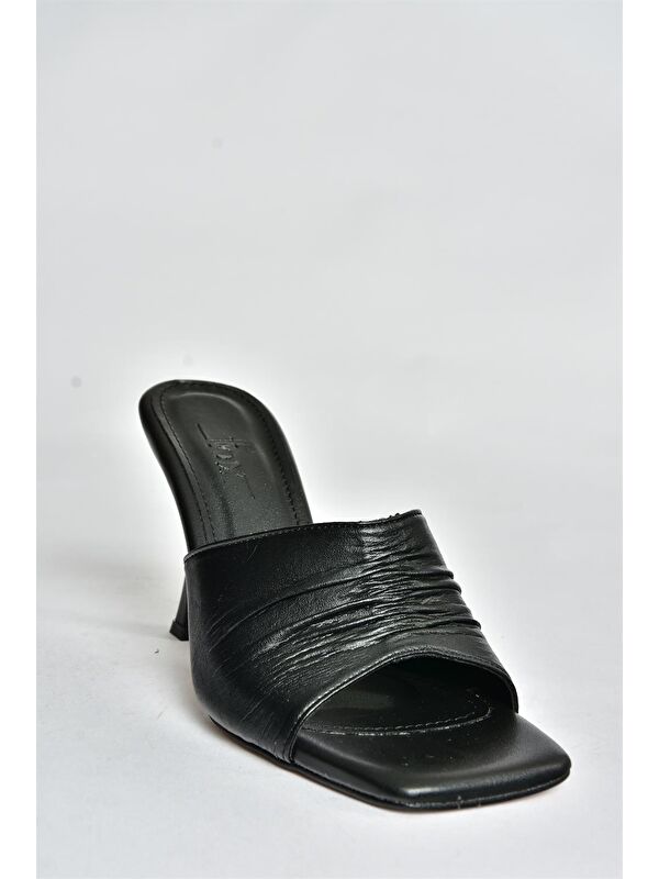 P590233809 Siyah Kadın Terlik - Görsel 5