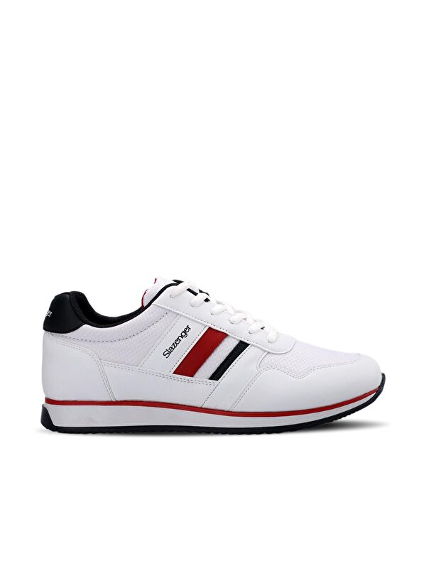 SLAZENGER ORIGIN I Sneaker Erkek Ayakkabı Beyaz / Kırmızı